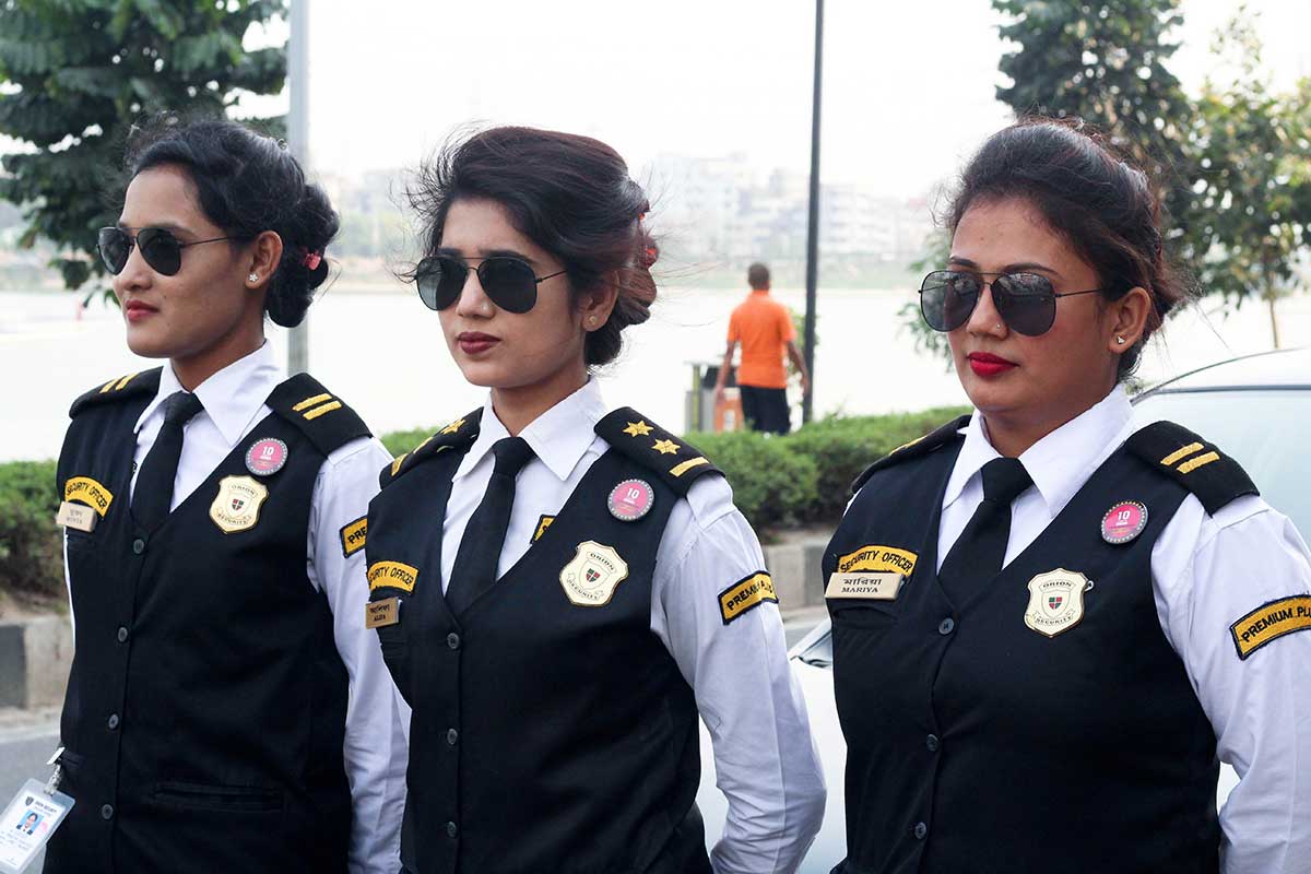 Lady Security Officer